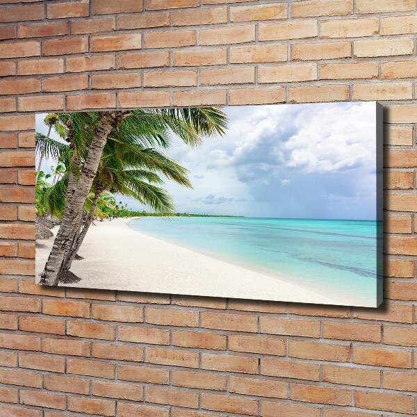 Schilderij op canvas Tropisch strand