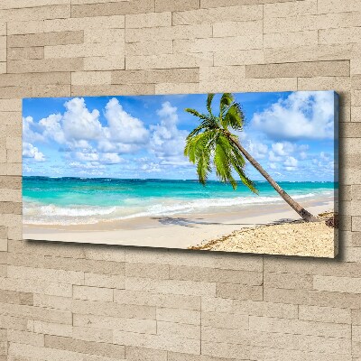 Foto canvas Tropisch strand