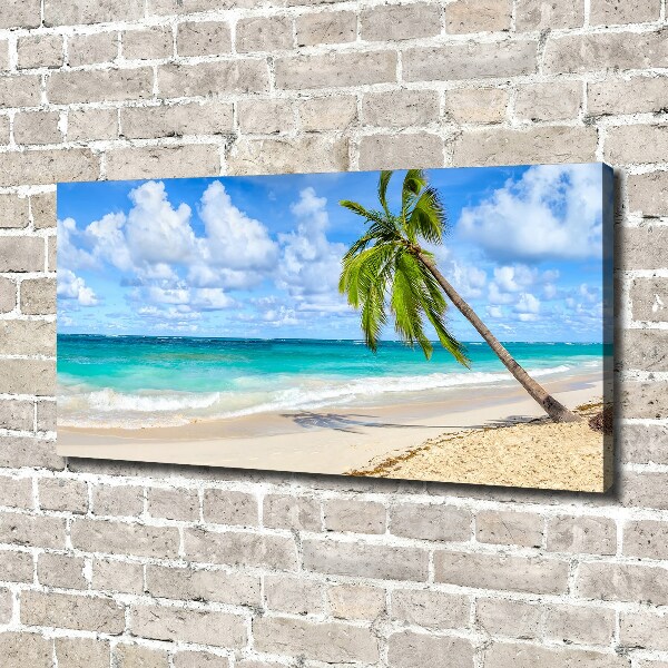 Foto canvas Tropisch strand