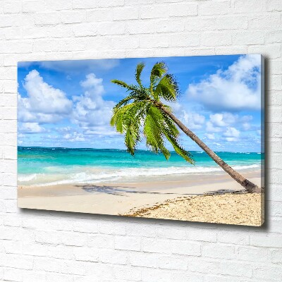 Foto canvas Tropisch strand