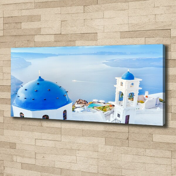 Foto canvas Santorini, Griekenland