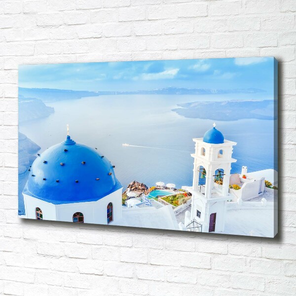 Foto canvas Santorini, Griekenland