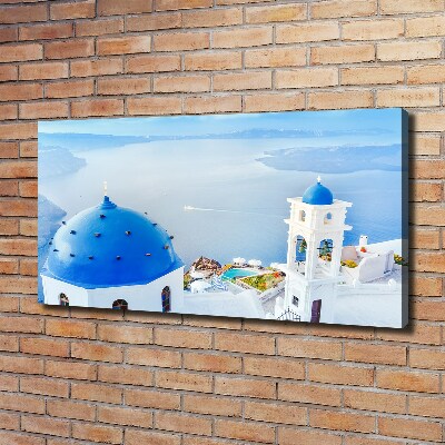 Foto canvas Santorini, Griekenland