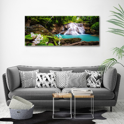 Canvas schilderij Waterval Thailand