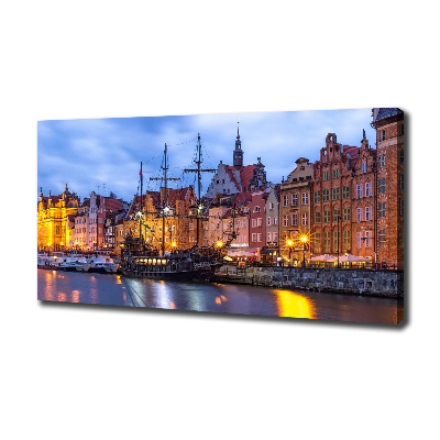 Schilderij op canvas Gdansk, Polen