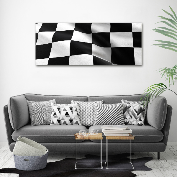 Foto canvas Finishvlag