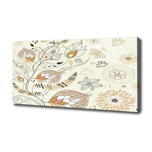 Canvas foto Ornamenten