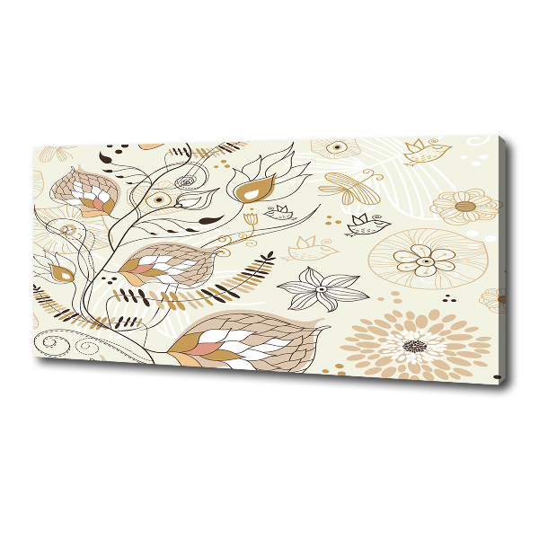 Canvas foto Ornamenten