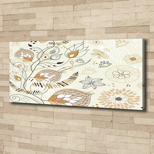 Canvas foto Ornamenten