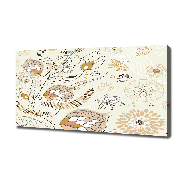 Canvas foto Ornamenten