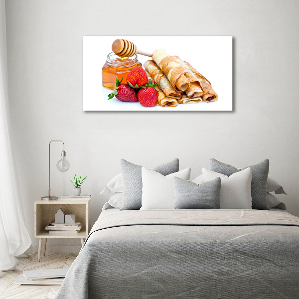 Canvas foto Heerlijke pannenkoeken