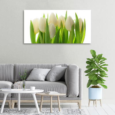Canvas foto Tulpen
