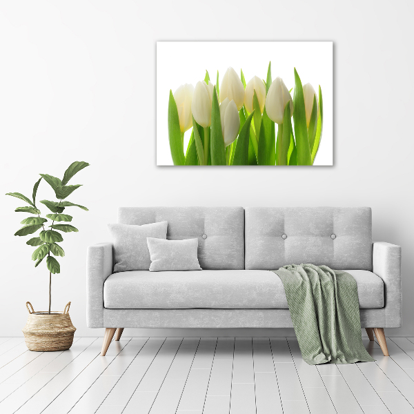 Canvas foto Tulpen