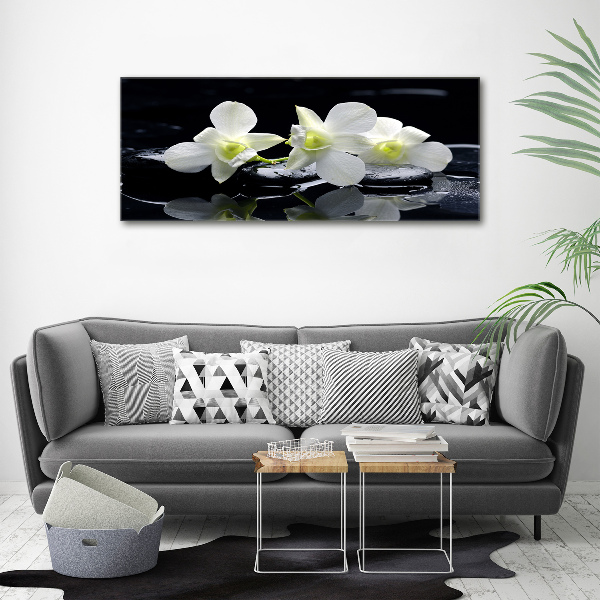 Schilderij op canvas Orchidee