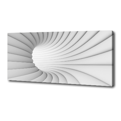 Canvas foto Abstracte tunnel