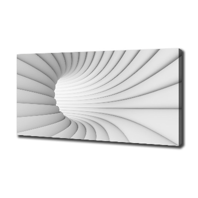 Canvas foto Abstracte tunnel