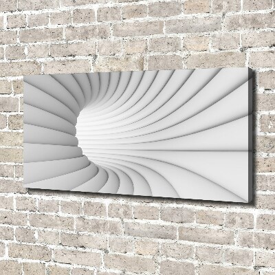 Canvas foto Abstracte tunnel