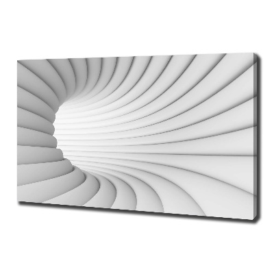 Canvas foto Abstracte tunnel