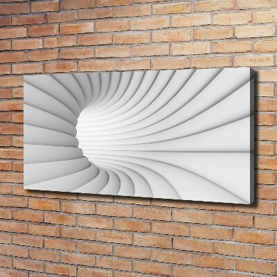 Canvas foto Abstracte tunnel