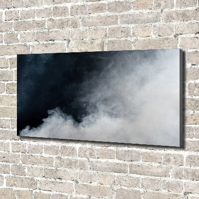 Canvas foto Witte rook