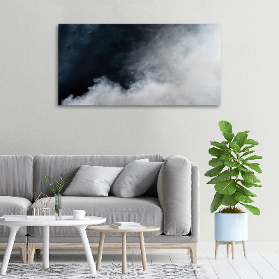 Canvas foto Witte rook