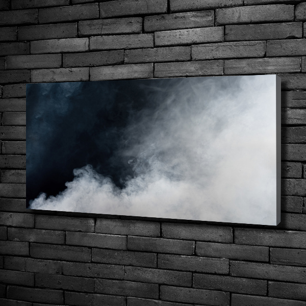 Canvas foto Witte rook