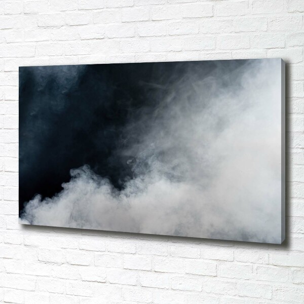 Canvas foto Witte rook