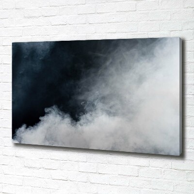Canvas foto Witte rook