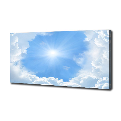 Canvas schilderij Wolken aan de hemel