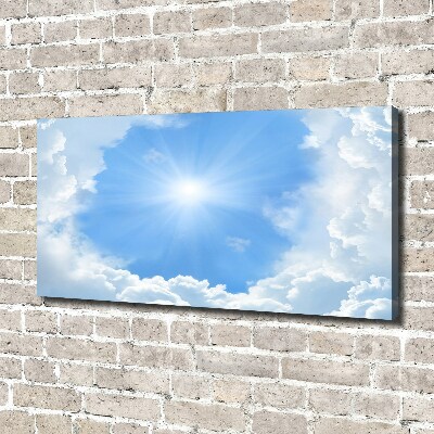 Canvas schilderij Wolken aan de hemel