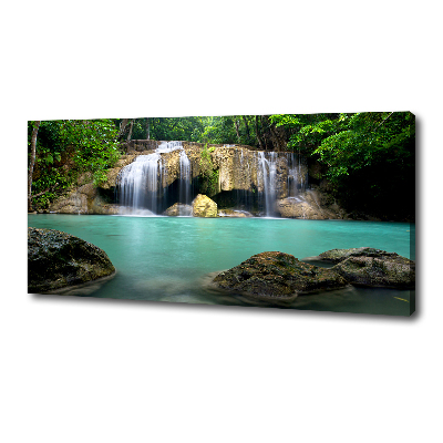 Foto canvas Waterval