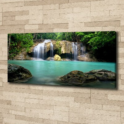Foto canvas Waterval