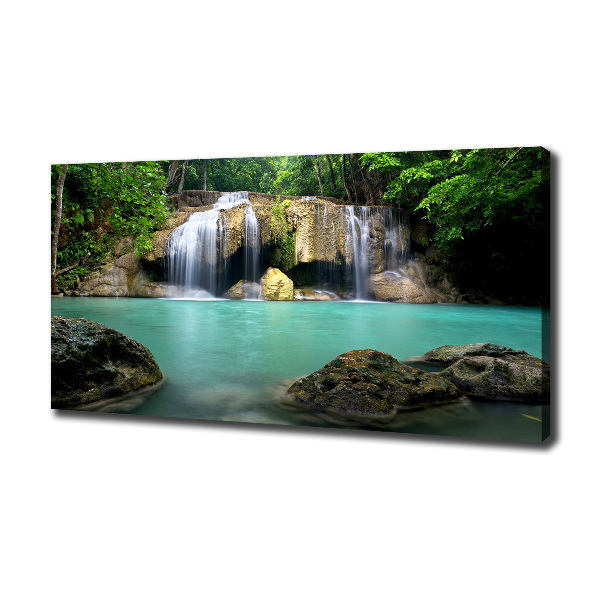 Foto canvas Waterval