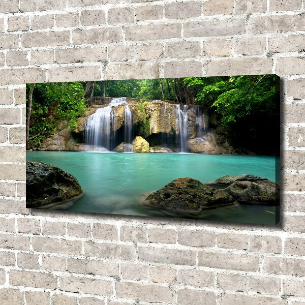 Foto canvas Waterval