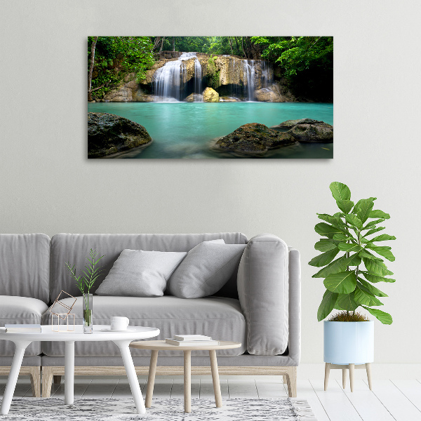Foto canvas Waterval