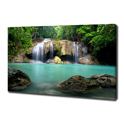 Foto canvas Waterval