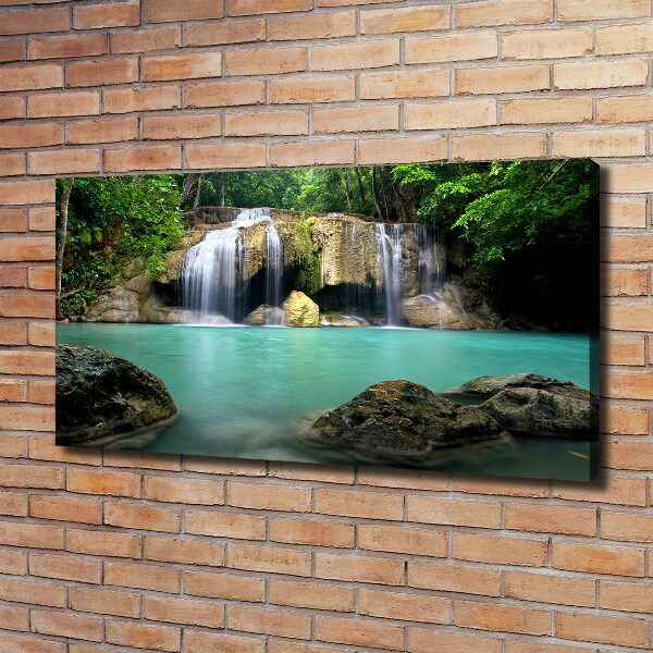 Foto canvas Waterval