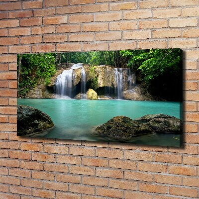 Foto canvas Waterval
