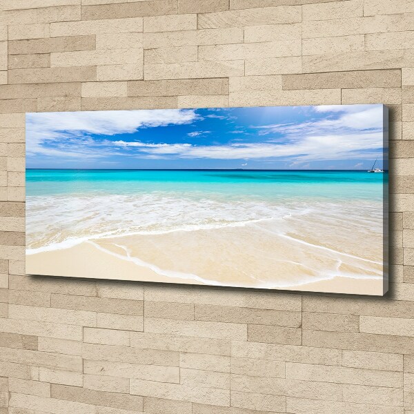 Canvas foto Tropisch strand