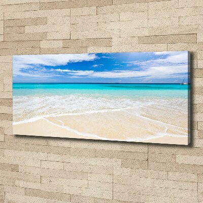 Canvas foto Tropisch strand