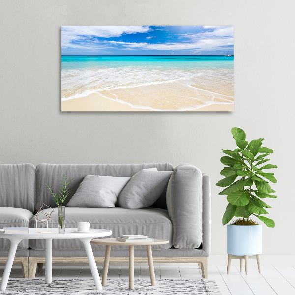 Canvas foto Tropisch strand