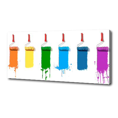 Foto canvas Verfrollers