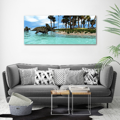 Canvas schilderij Dinosaurussen