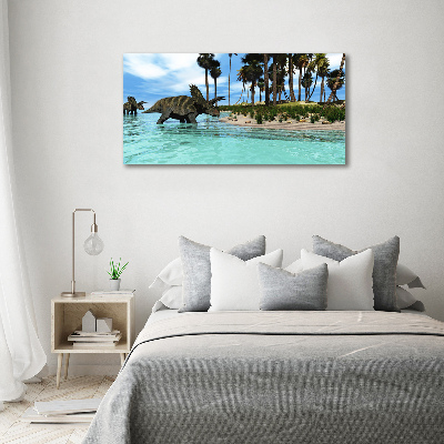 Canvas schilderij Dinosaurussen