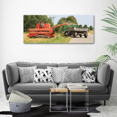 Foto canvas Maaidorser