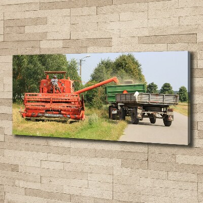 Foto canvas Maaidorser