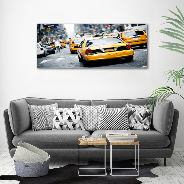 Foto op canvas New Yorkse taxi's