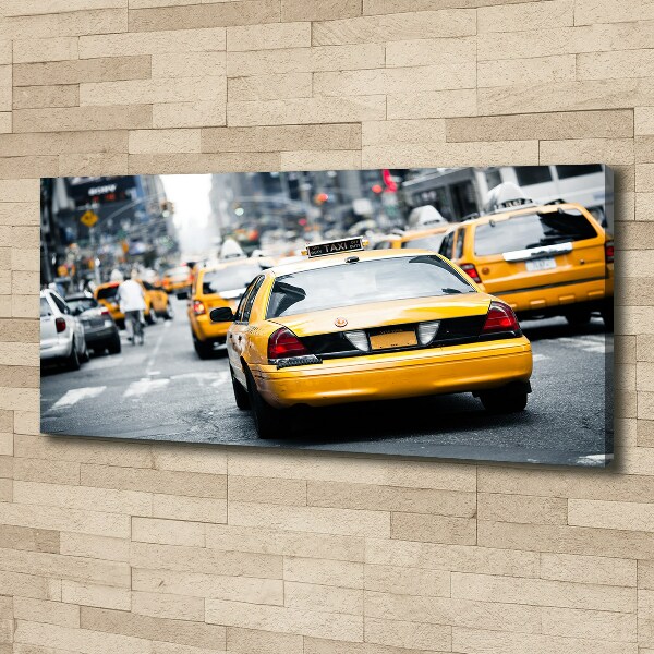 Foto op canvas New Yorkse taxi's