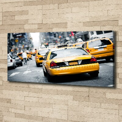 Foto op canvas New Yorkse taxi's