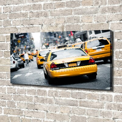 Foto op canvas New Yorkse taxi's